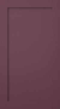 Birch door, Frame, PP60, Plum