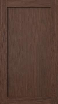Oak door, Frame, PP60, Pecan