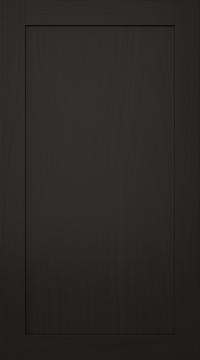 Oak door, Frame, PP60, Black