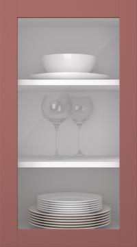 Birch door, Frame, PP60LA, Gooseberry (clear glass)