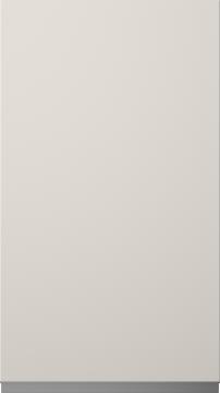 Lacquered door, Variant, TML874A, Seashell white, matt  (ph41 black handle)