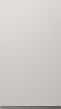 Lacquered door, Variant, TML874A, Light grey, satin  (ph41 black handle)