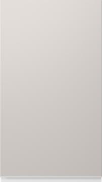 Lacquered door, Variant, TML874A, Light grey, satin  (ph49 white handle)