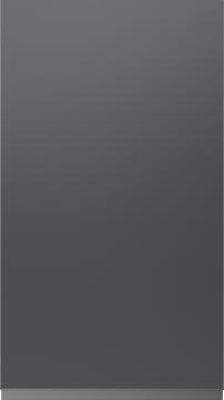 Lacquered door, Variant, TML874A, Graphite grey, satin  (ph41 black handle)