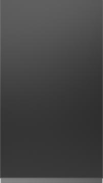 Lacquered door, Variant, TML874A, Jet black, satin (ph41 black handle)