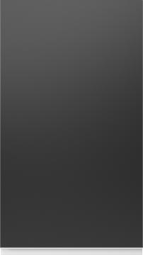 Lacquered door, Variant, TML874A, Jet black, satin (ph49 white handle)
