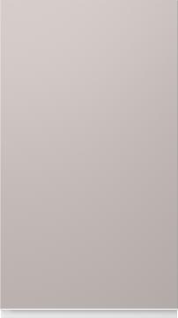 Lacquered door, Variant, TML874A, Cashmere, satin  (ph49 white handle)