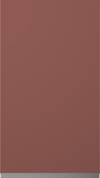 Lacquered door, Variant, TML874A, Rusty red, matt  (ph41 black handle)