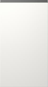 Lacquered door, Variant, TML874Y, White, satin  (ph41 black handle)