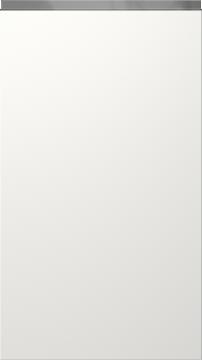 Lacquered door, Variant, TML874Y, White, satin  (ph50 MetalGrey handle)