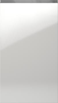 Lacquered door, Variant, TML874Y, White, highgloss  (ph50 MetalGrey handle)
