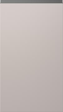 Lacquered door, Variant, TML874Y, Cashmere, satin  (ph41 black handle)