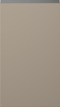 Lacquered door, Variant, TML874Y, Stone Grey, satin (ph41 black handle)
