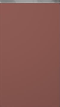Lacquered door, Variant, TML874Y, Rusty red, matt  (ph50 MetalGrey handle)