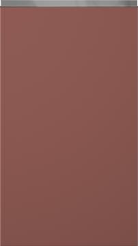 PerfectSence door, Variant, TML874Y, Rusty red, matt  (ph50 MetalGrey handle)