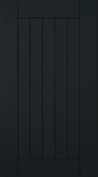 Painted door, Stripe, TMU11, Black