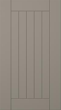 Painted door, Stripe, TMU11, Stone Grey
