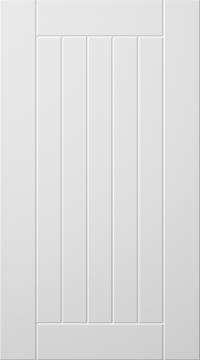 Painted door, Stripe, TMU11, White