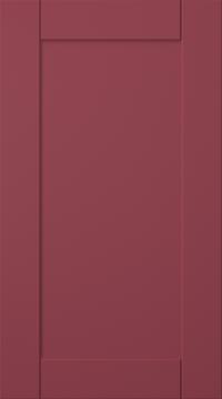 Painted door, Simple, TMU13, Cranberry