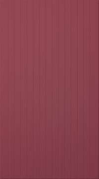 Painted door, Groove, TMU73, Cranberry