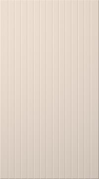 Painted door, Groove, TMU73, Vanilla Cream