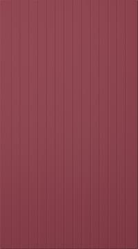 Painted door, Groove, TMU73, Cranberry