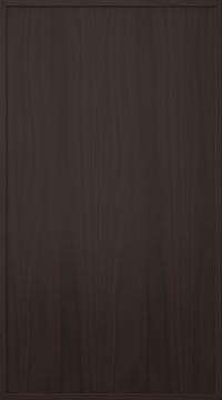Oak door, Rim, TP12P, Dark brown