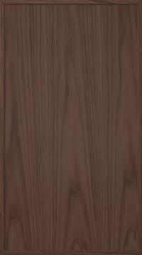 Oak door, Rim, TP12P, Pecan