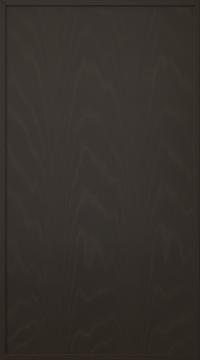 Oak door, Rim, TP12P, Dark chocolate