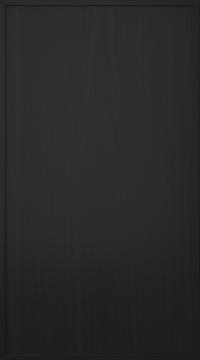 Oak door, Rim, TP12P, Black