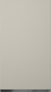 Birch door M-Classic TP43P4A, Cement (ph50 MetalGrey handle)