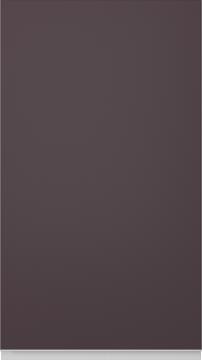 Birch door M-Classic TP43P4A, Aubergine (ph49 white handle)
