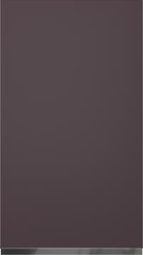 Birch door M-Classic TP43P4A, Aubergine (ph50 MetalGrey handle)