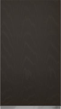 Oak door M-Classic TP43P4A, Dark chocolate (ph50 MetalGrey handle)