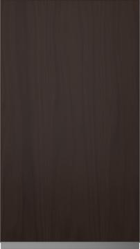 Oak door M-Classic TP43P4A, Dark brown (ph41 black handle)