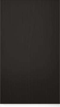 Oak door M-Classic TP43P4A, Black (ph49 white handle)