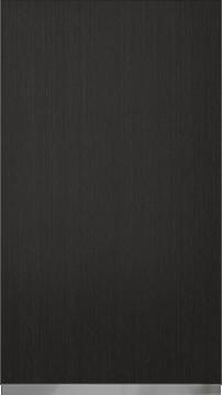 Special veneer door M-Classic TP43P4A, Black (ph50 MetalGrey handle)