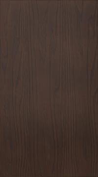 Oak door, M-Classic, TP43P, Dark brown