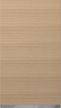 Oak door M-Classic TP43V4A, Untreated (ph50 MetalGrey handle)