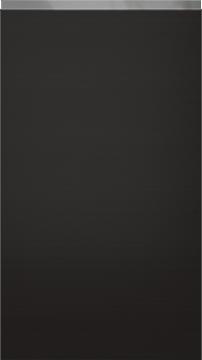 Oak door M-Classic TP43V4Y, Black (ph50 MetalGrey handle)