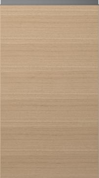 Oak door M-Classic TP43V4Y, Untreated (ph41 black handle)