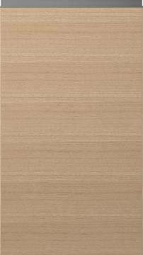 Oak door M-Classic TP43V4Y, Untreated (ph41 black handle)