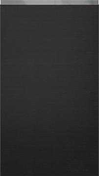 Special veneer door M-Classic TP43V4Y, Black (ph50 MetalGrey handle)