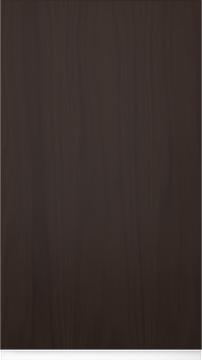 Oak door Classic TP47P4A, Dark brown (ph49 white handle)