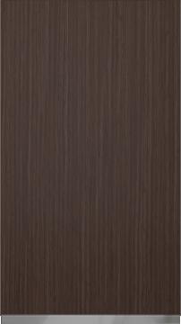 Special veneer door OakLook Classic TP47P4A, Dark brown (ph50 MetalGrey handle)