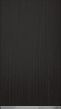 Special veneer door OakLook Classic TP47P4A, Black (ph50 MetalGrey handle)