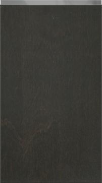 Birch door Classic TP47P4Y, Dark chocolate (ph50 MetalGrey handle)