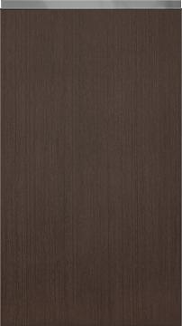 Special veneer door Classic TP47P4Y, Chestnut (ph50 MetalGrey handle)