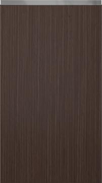 Special veneer door OakLook Classic TP47P4Y, Dark brown (ph50 MetalGrey handle)