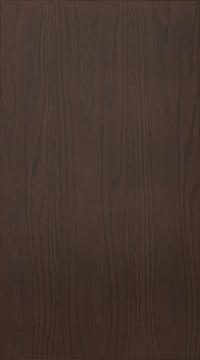 Oak door, Classic, TP47P, Dark brown